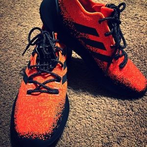 mens adidas orange shoes